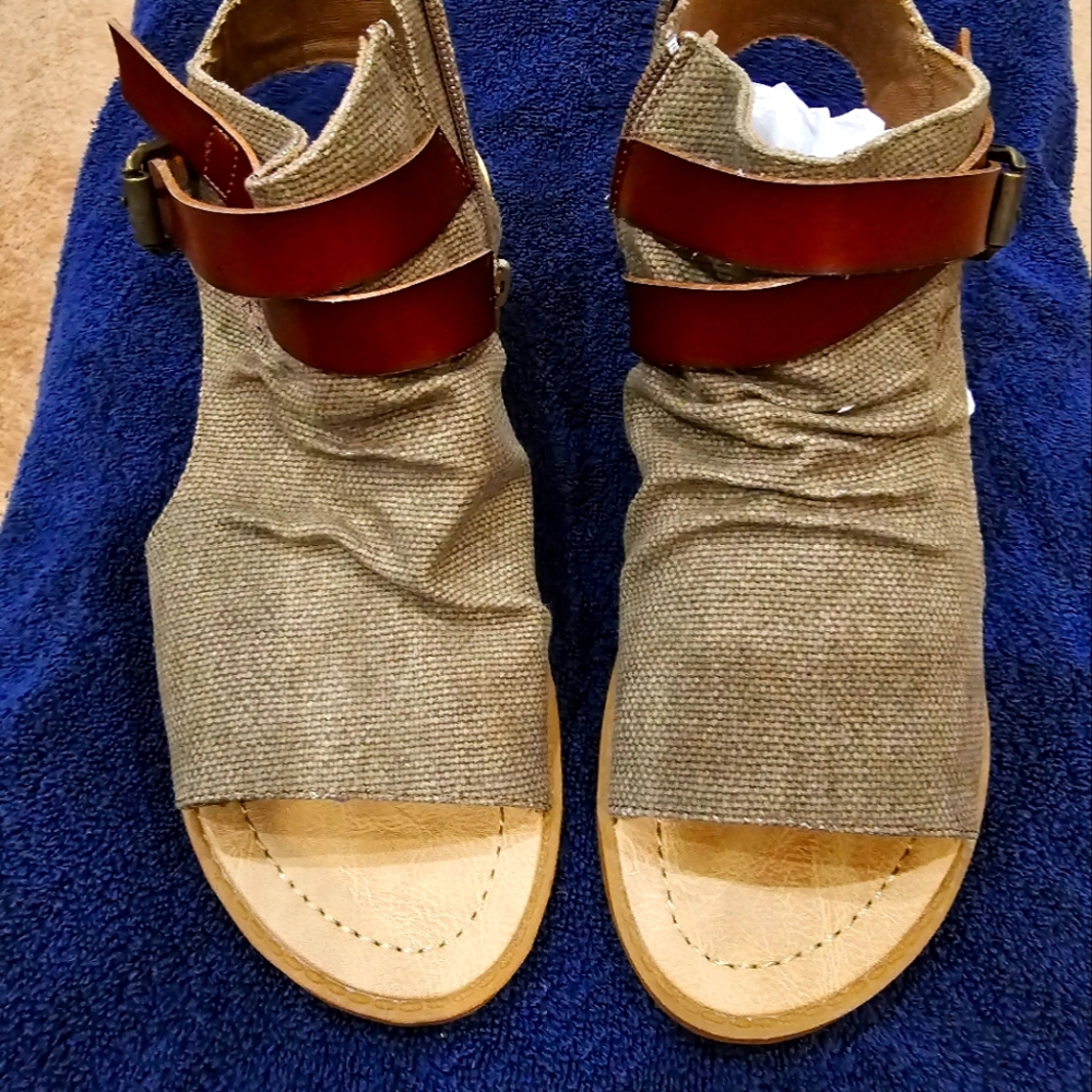 Blowfish Malibu Women's Balla Core Wedge Sandals Size 8